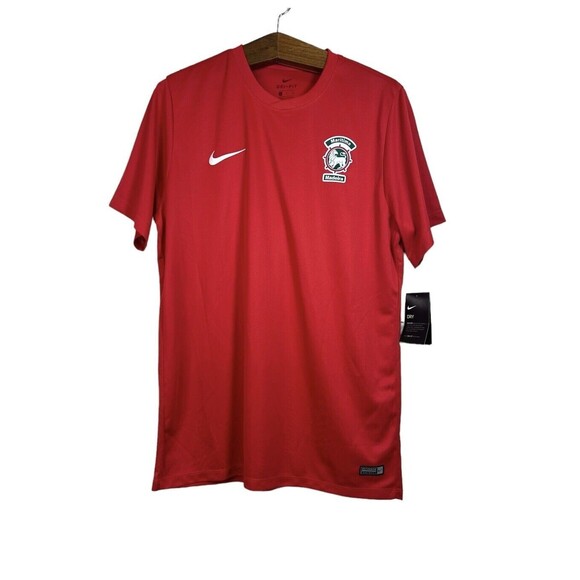 Nike Mens Maritimo Madeira Soccer Jersey Red NWT Size XL